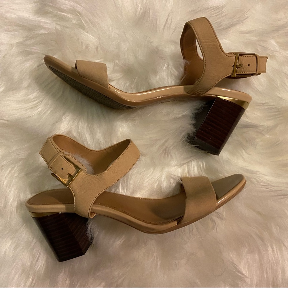 Calvin Klein Cimi Block Heel Sandals Size 10